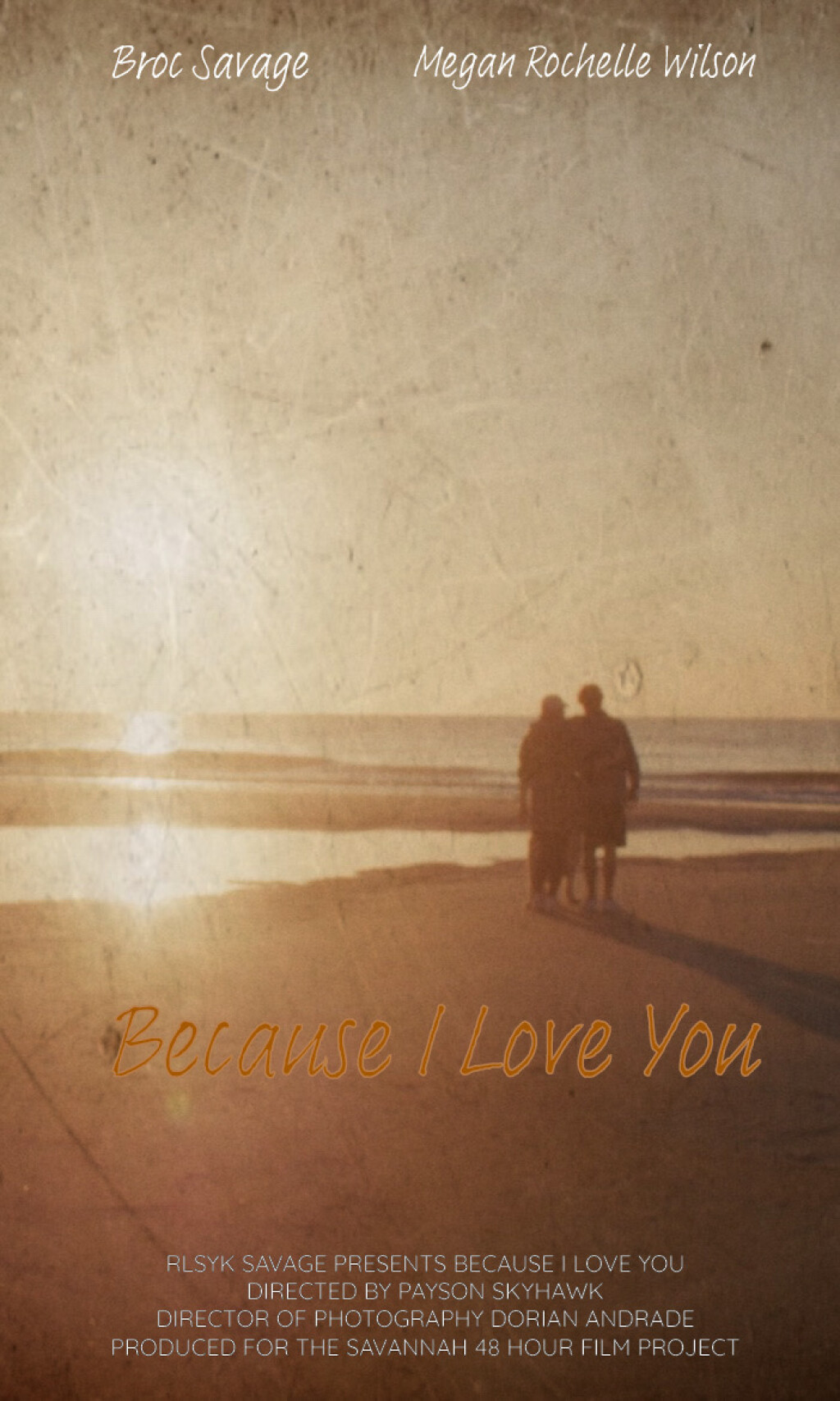 Filmposter for Because I Love You 